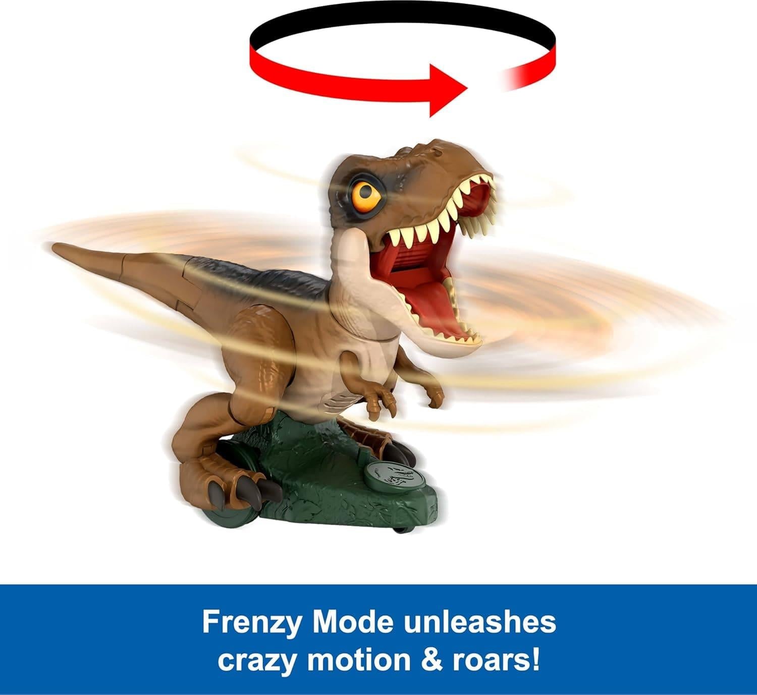 Jurassic World RC Roarin Frenzy T-Rex Dinosaur