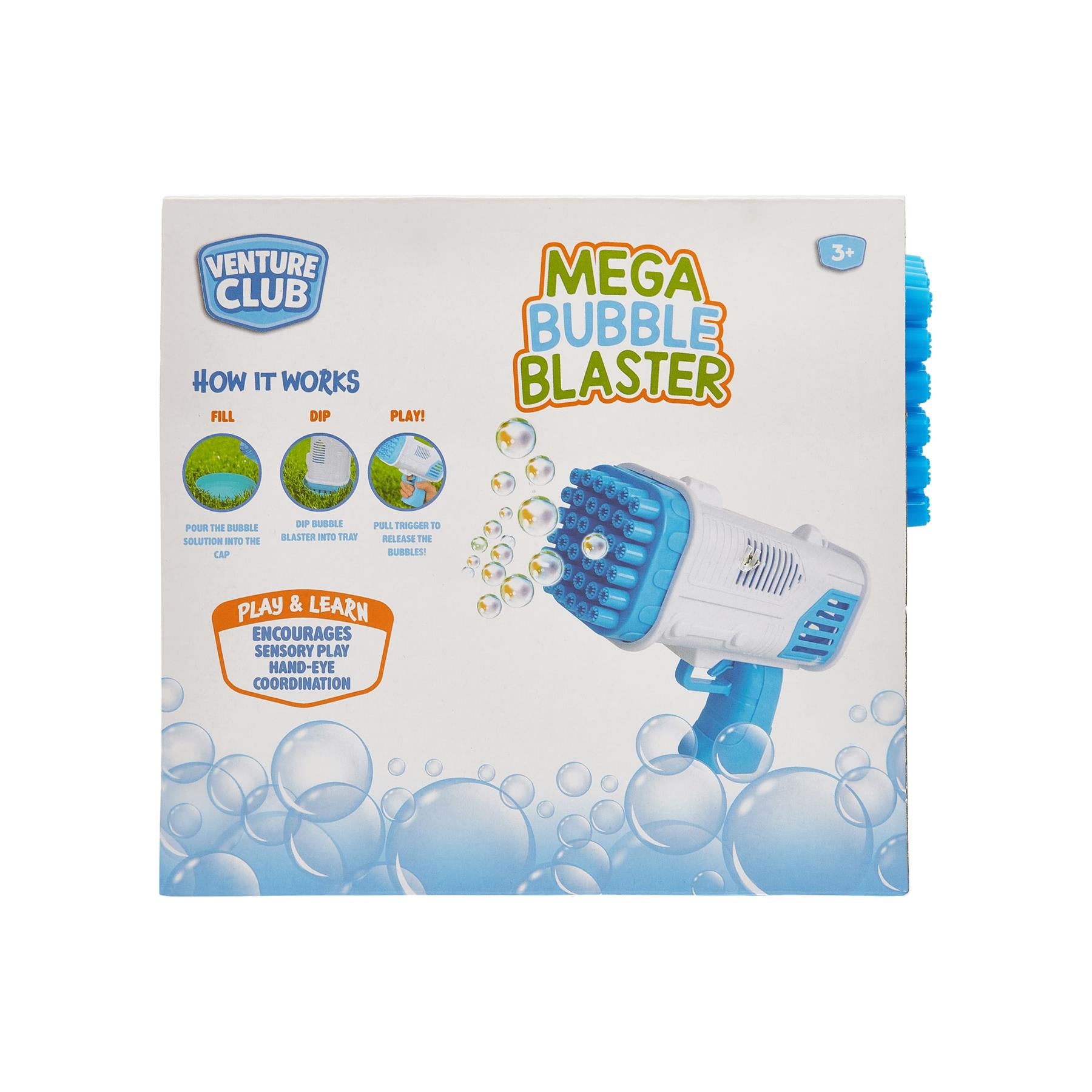 Venture Club Bubble Blaster - Blue