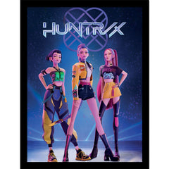 K-POP Demon Hunters Huntrix Framed Collector Print