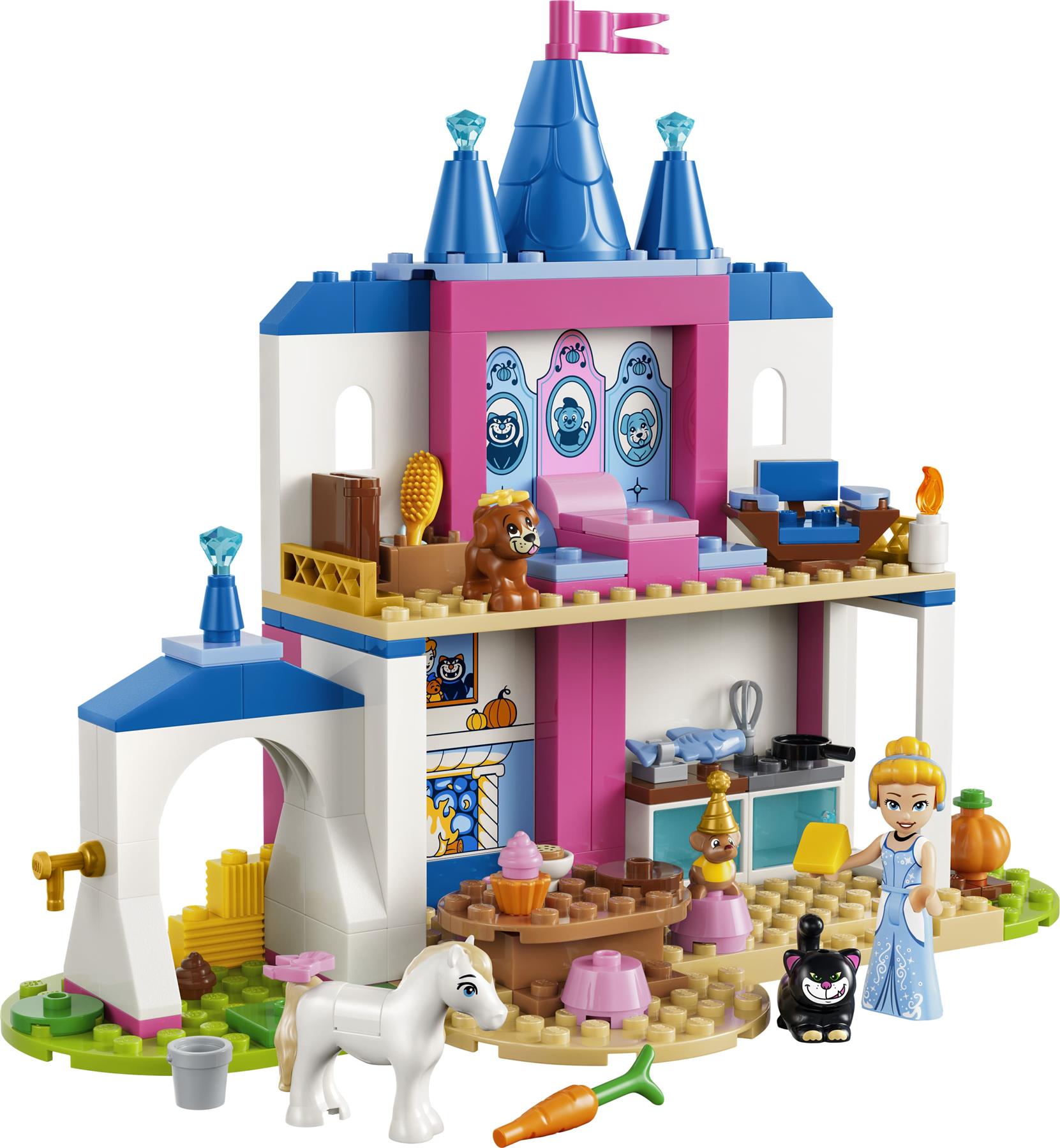 LEGO Disney Cinderella Animal Friends Castle 43283