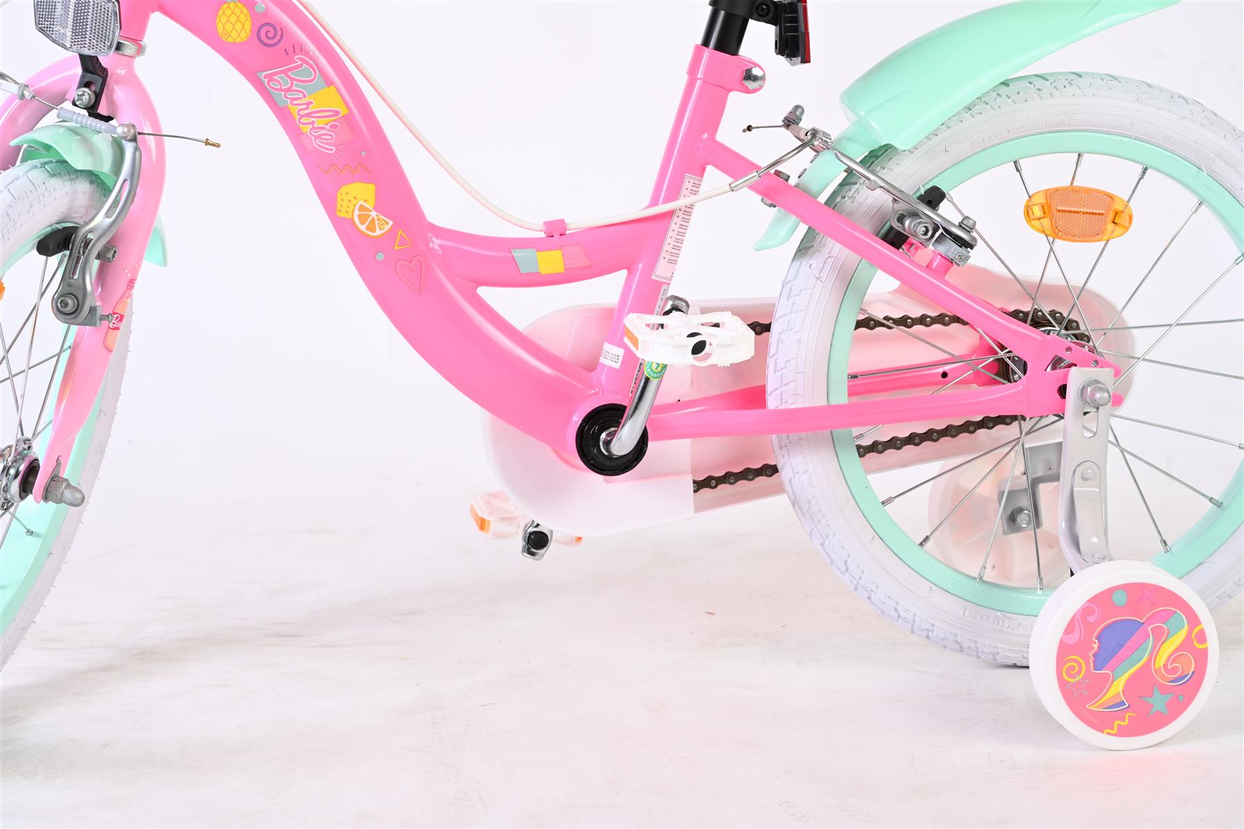 Barbie Children's 16 Inch Bike - Pink
