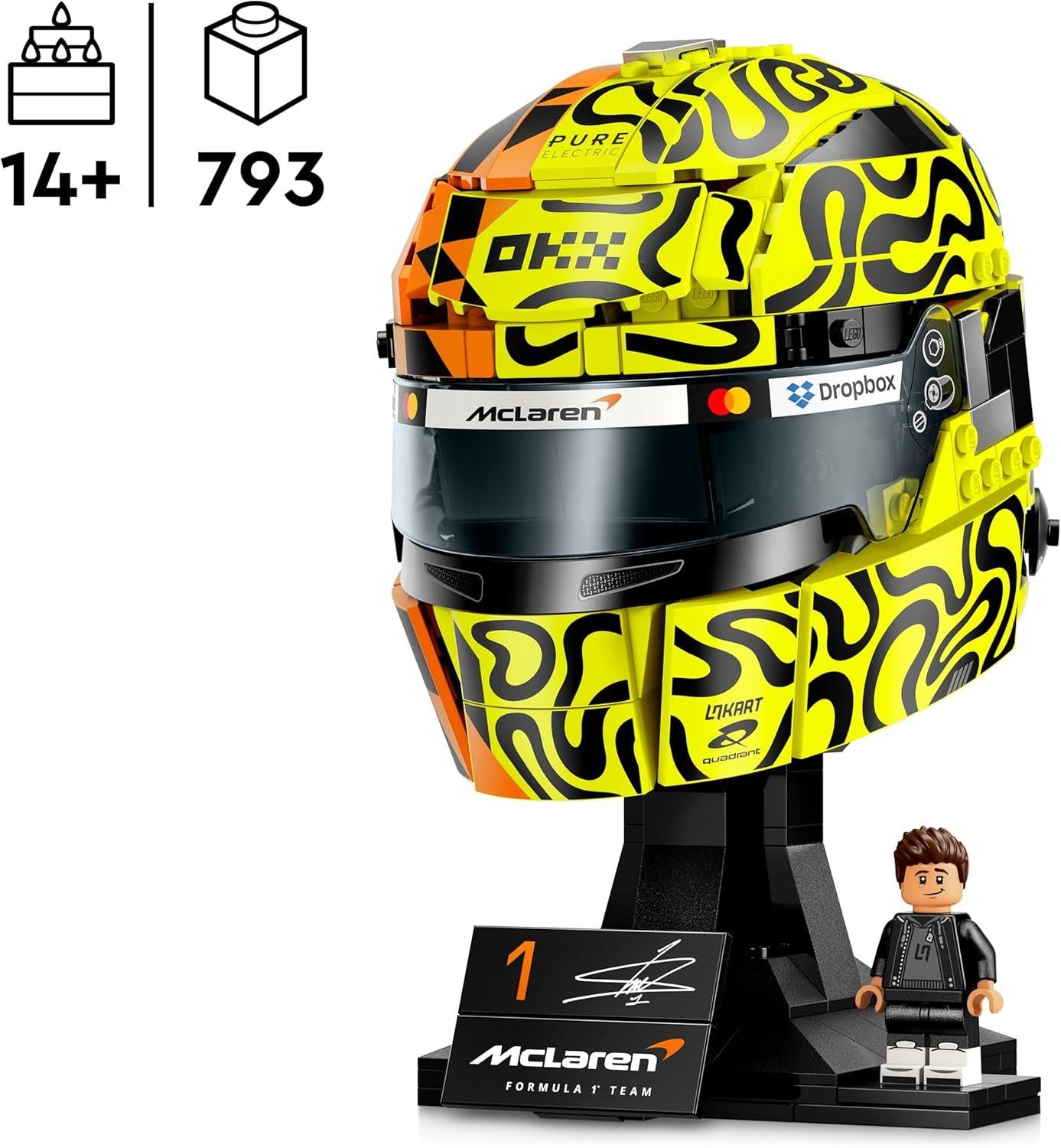 LEGO Editions McLaren Mastercard F1 Team Lando Norris Helmet 43023