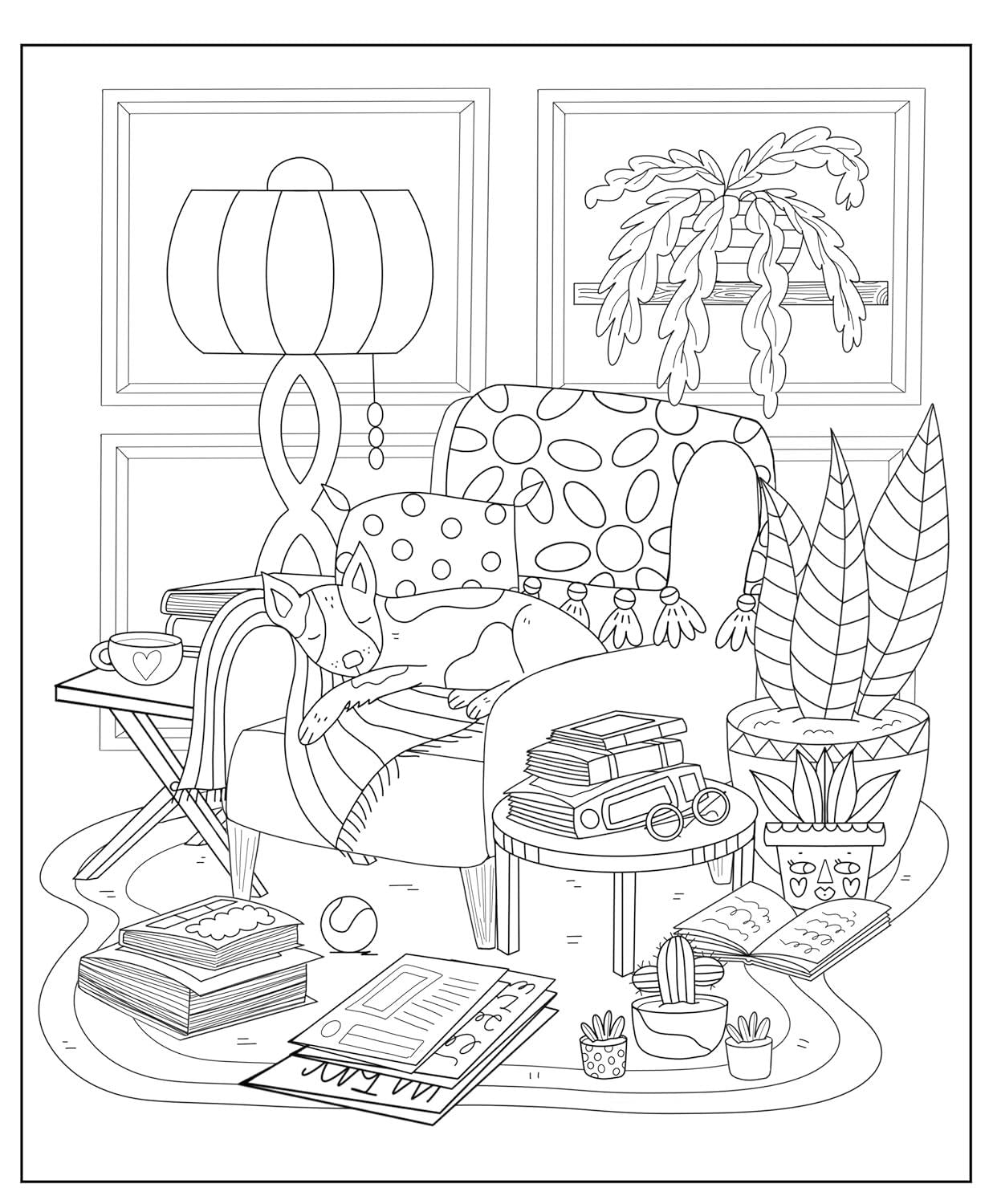 Cosy Colouring Set