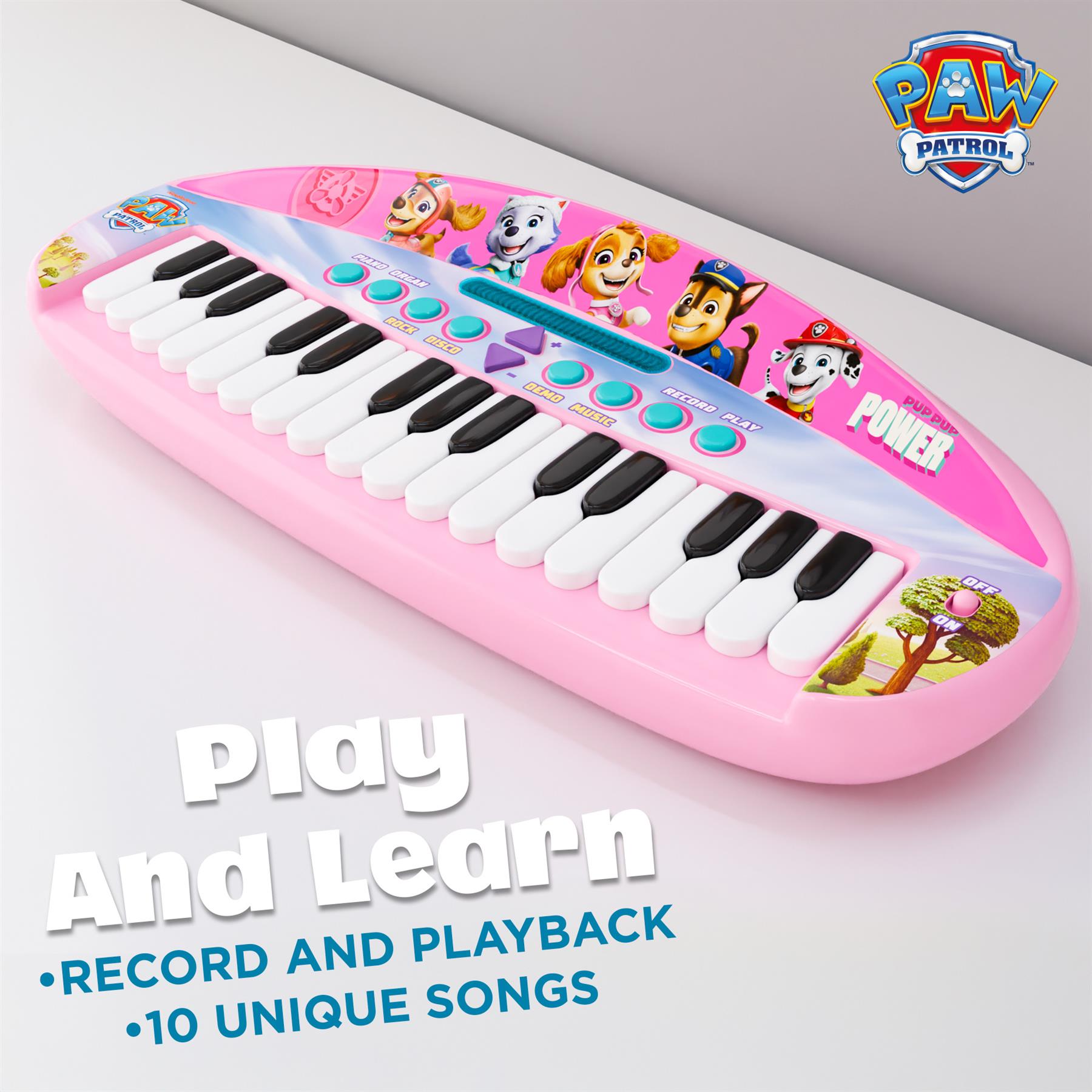 PAW Patrol Electronic Keyboard - Pink