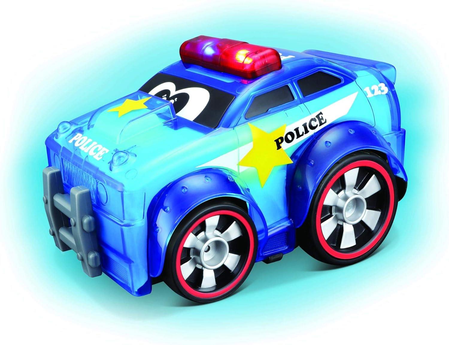 BB Junior Push & Glow Police Car with Lights & Sounds