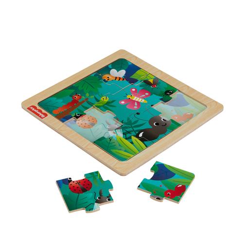 Fisher-Price Wooden Musical Jigsaw Puzzle Assortment