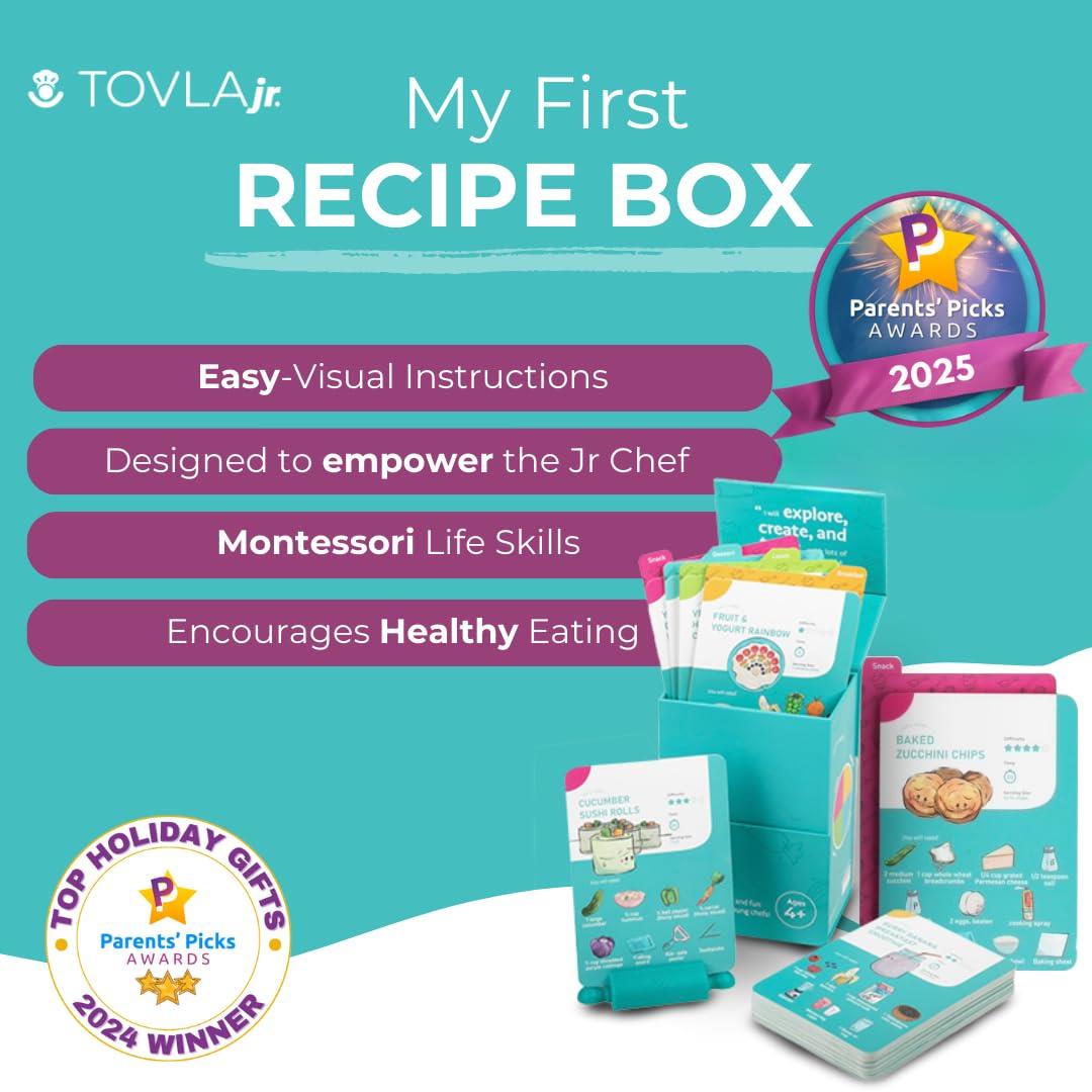 Tovla Jr. Montessori My First Recipe Box