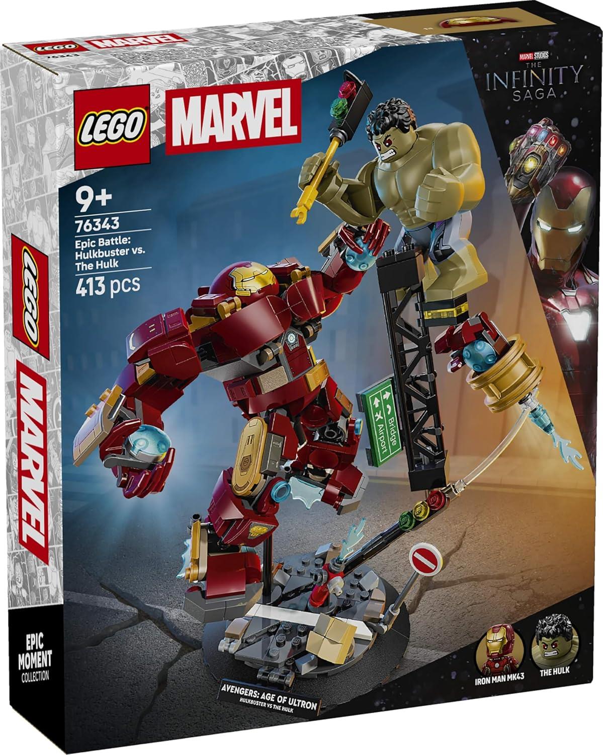 LEGO Marvel Epic Battle: Hulkbuster vs. The Hulk 76343