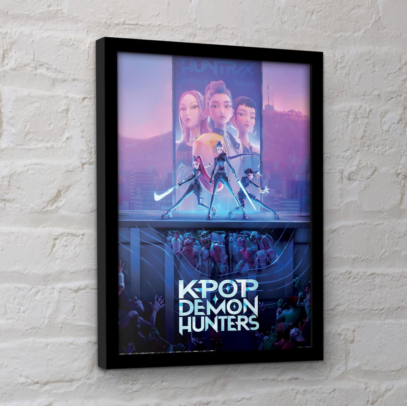 K-POP Demon  Hunters Key Art Framed Collector Print