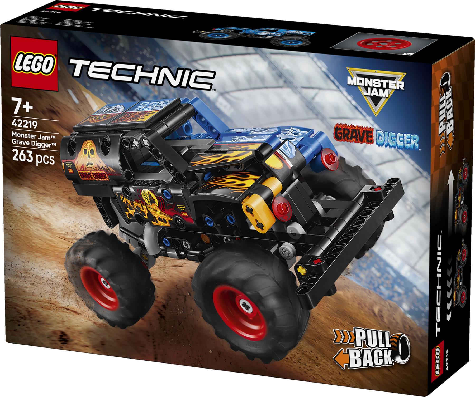 LEGO Monster Jam Grave Digger Fire & Ice 42219