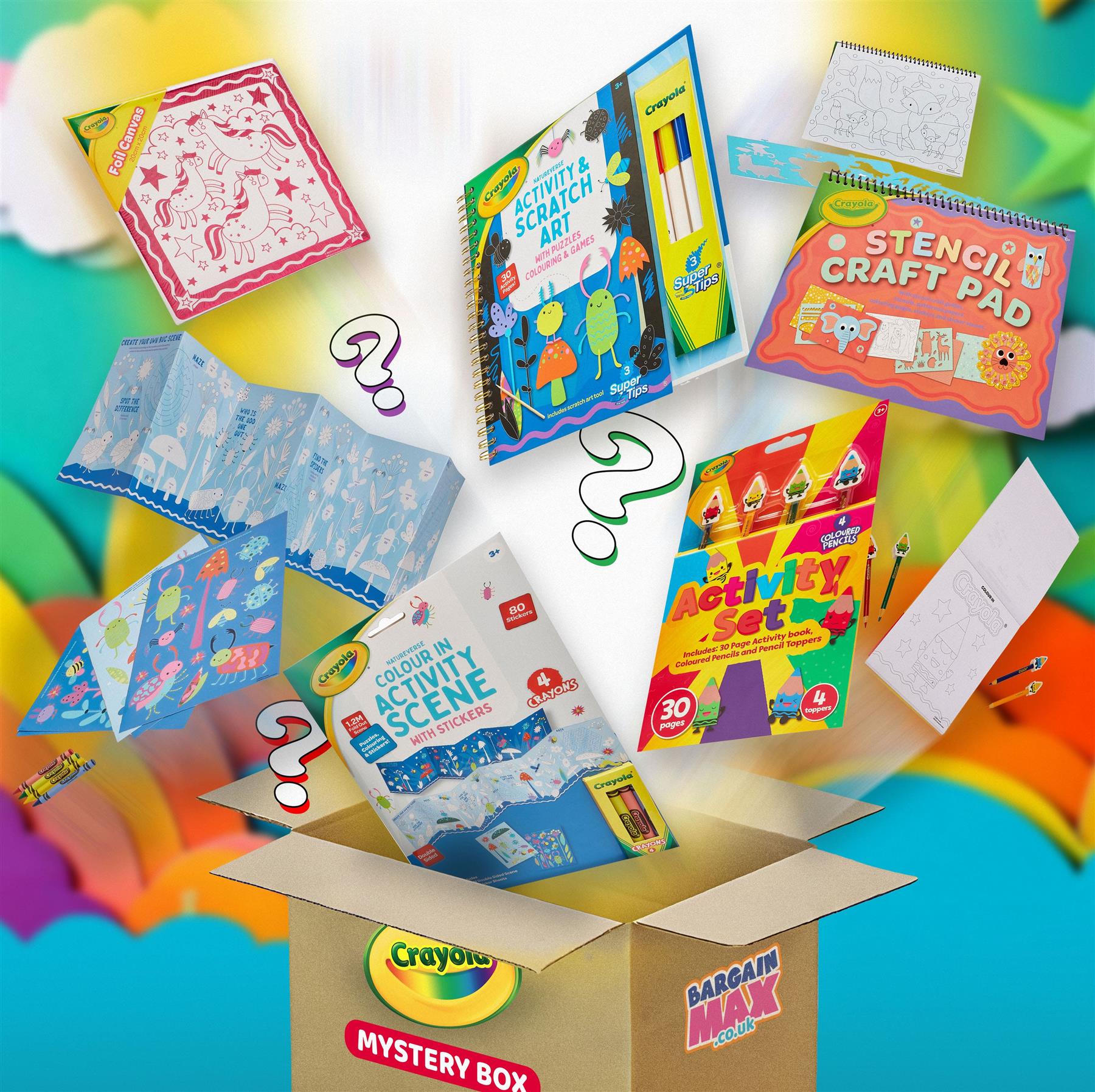 Crayola Mystery Craft Box - 5 pieces