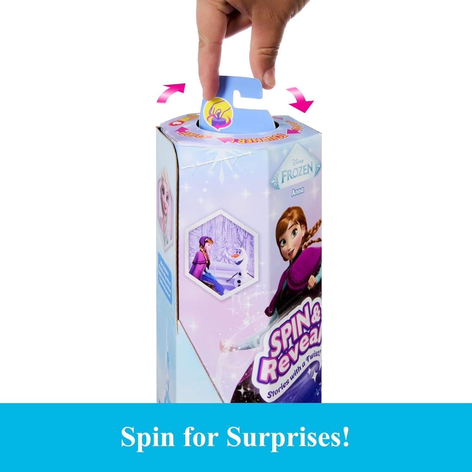 Disney Frozen Anna Fashion Doll Set Spin & Reveal