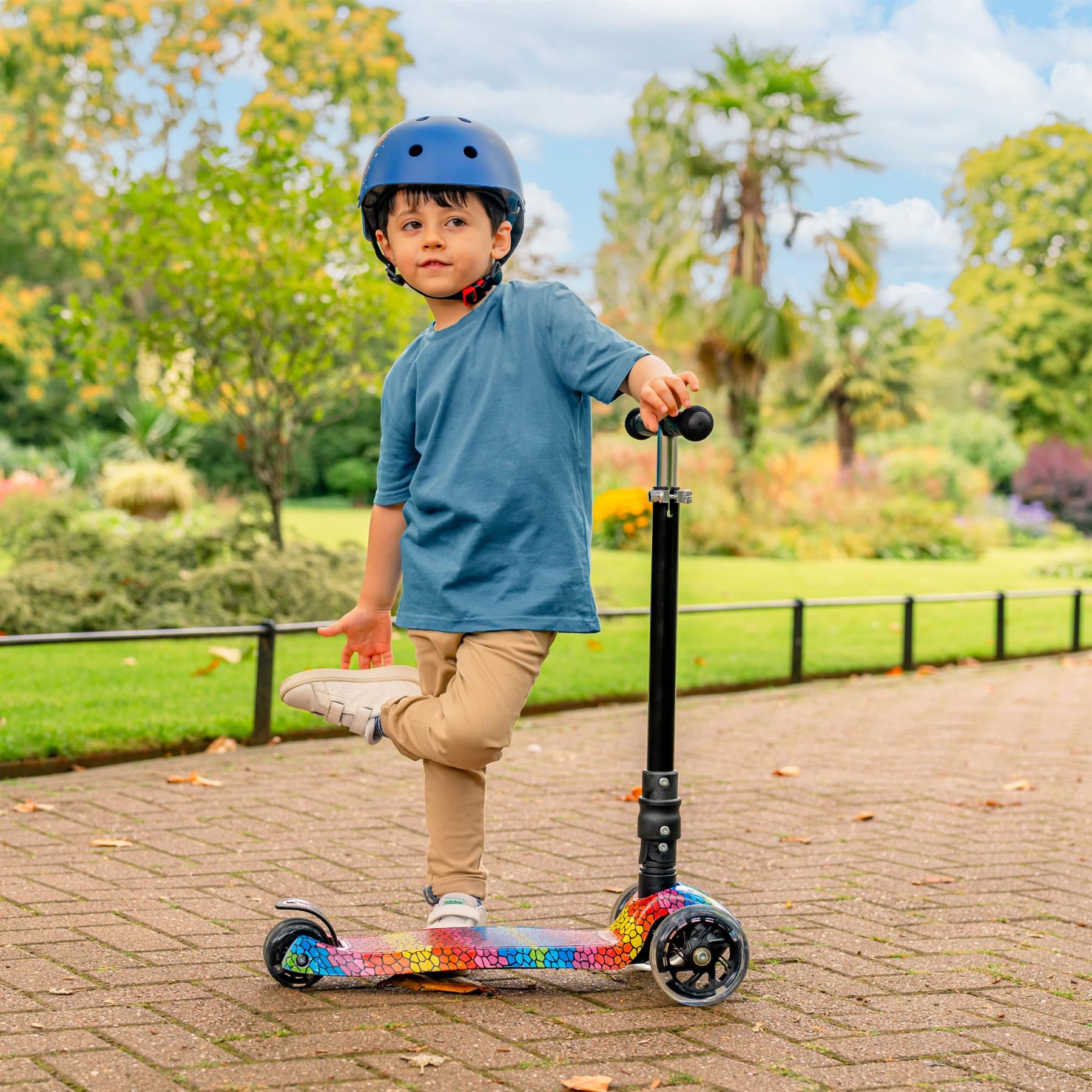 Boldcube Big 3 Wheel Scooter - Crystal Rubix