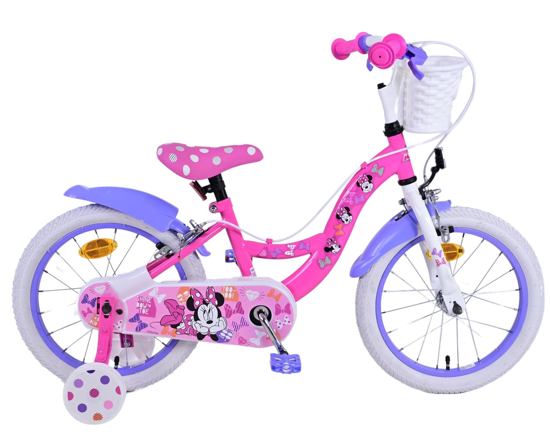Disney Minnie Children's 16 Inch Bike - Pink