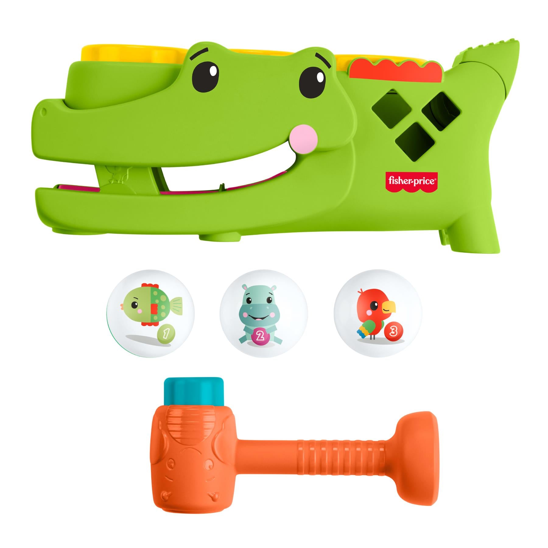 Fisher-Price Sit & Tap Rolligator