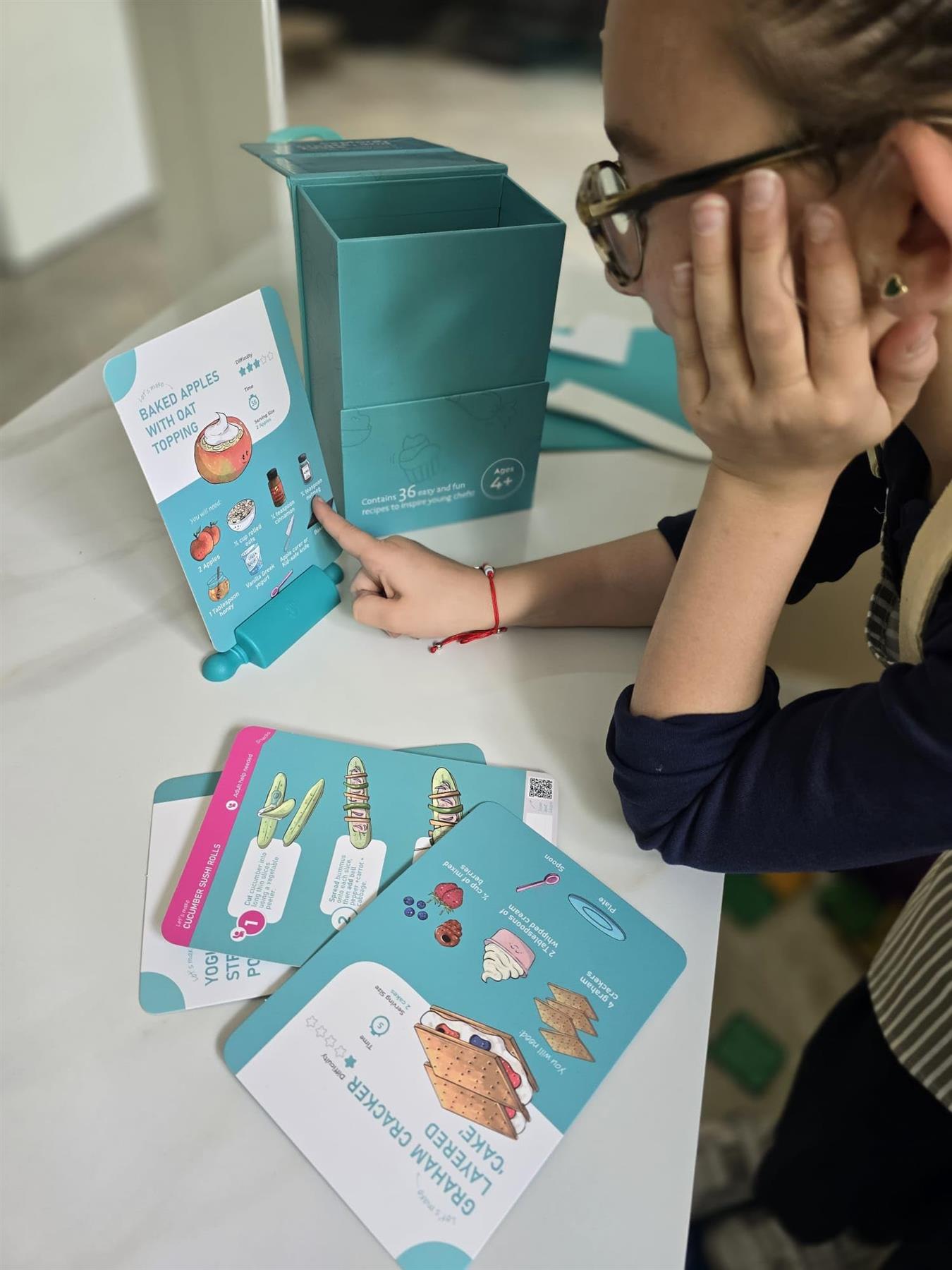 Tovla Jr. Montessori My First Recipe Box