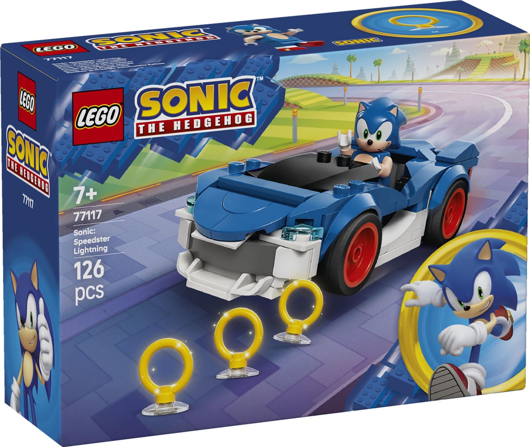 LEGO Sonic the Hedgehog Sonic: Speedster Lightning 77117