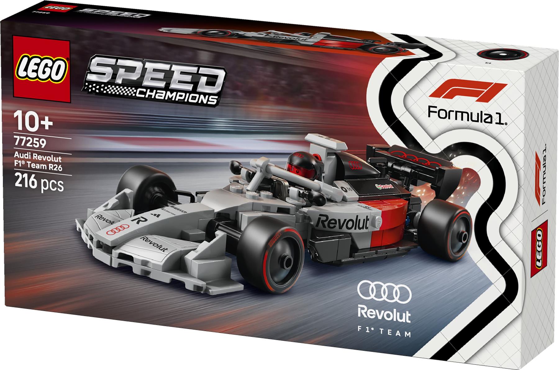 LEGO Speed Champions Audi Revolut F1 Team R26 Race Car 77259