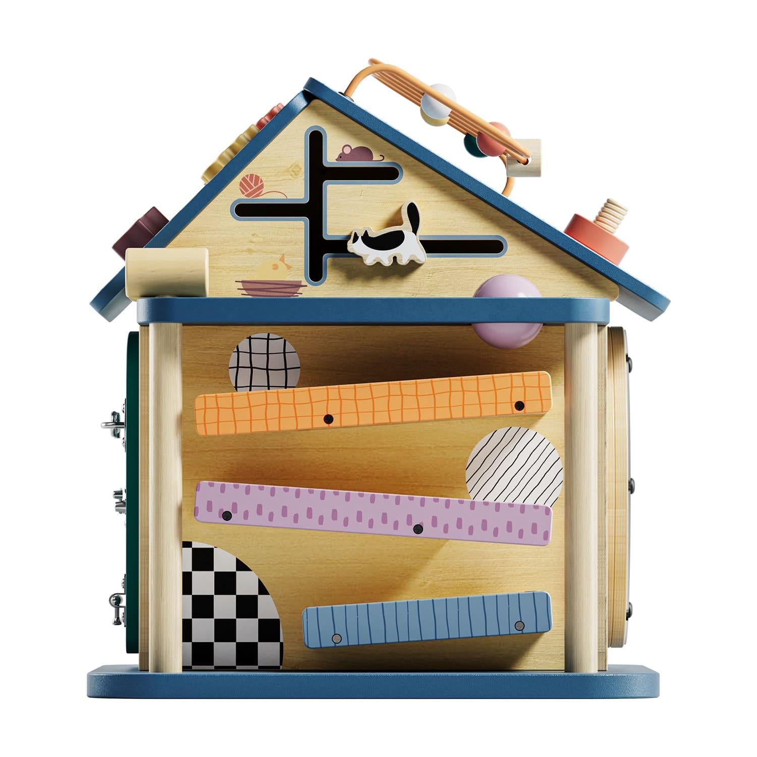 Topbright Wooden Activity House 12in1