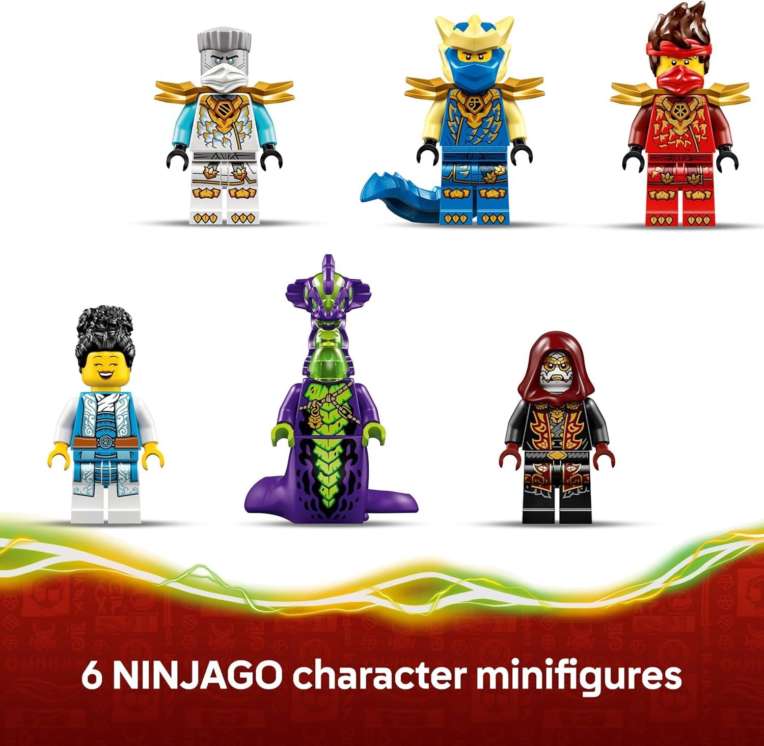 LEGO Ninjago Dragons Rising Ninja Vehicle Tree House Battle 71857