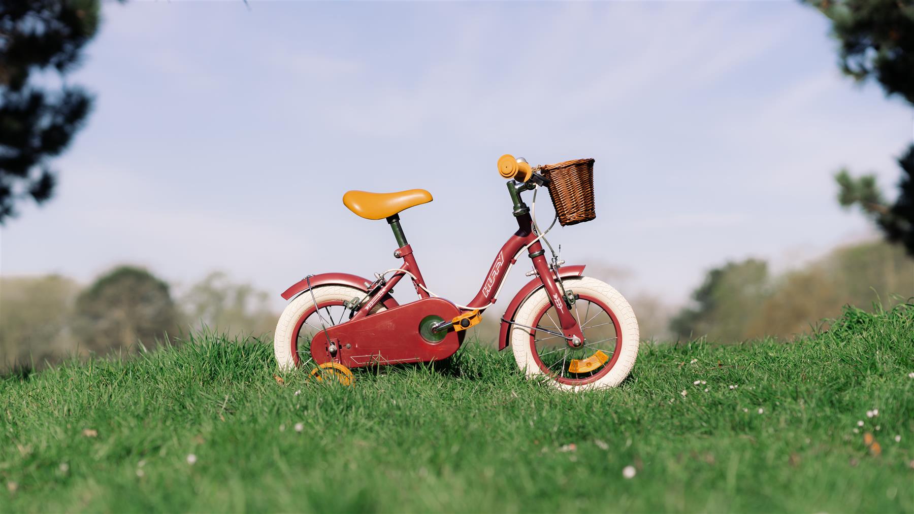 Huffy Vintage 12 Inch Bike - Burgundy Matte