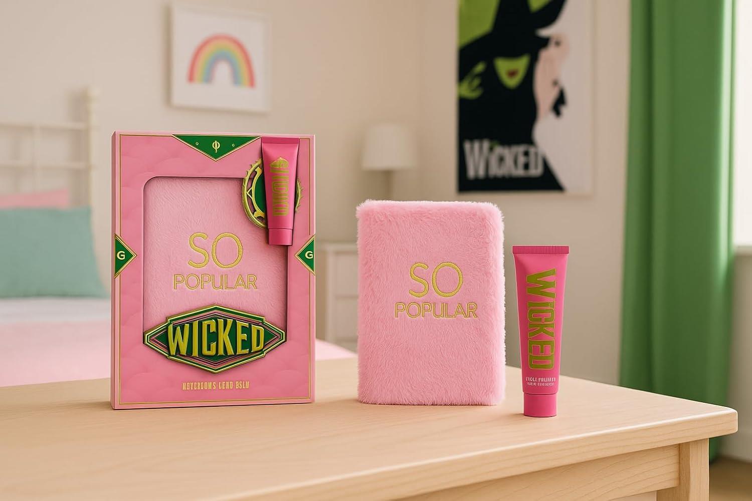 Wicked Plush Notebook & 30ml Handcream Gift Set