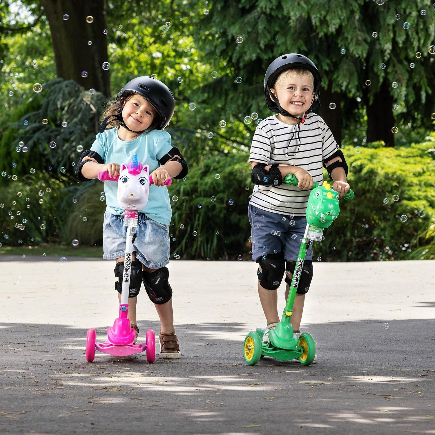 Xootz Bubble Go Unicorn Scooter - Pink