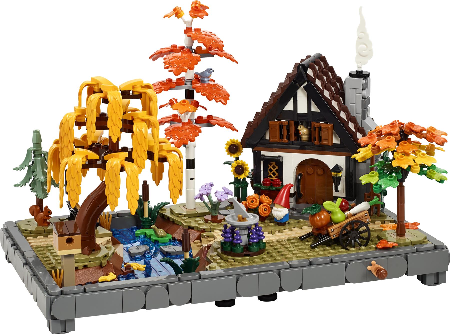 LEGO Icons Autumn Cottage Garden 11372