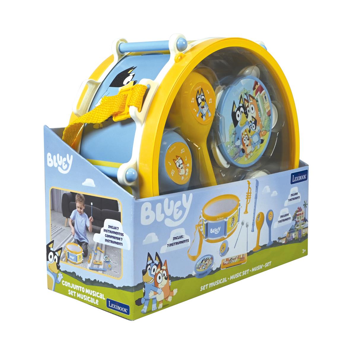 Bluey 7 Pieces Musical Set