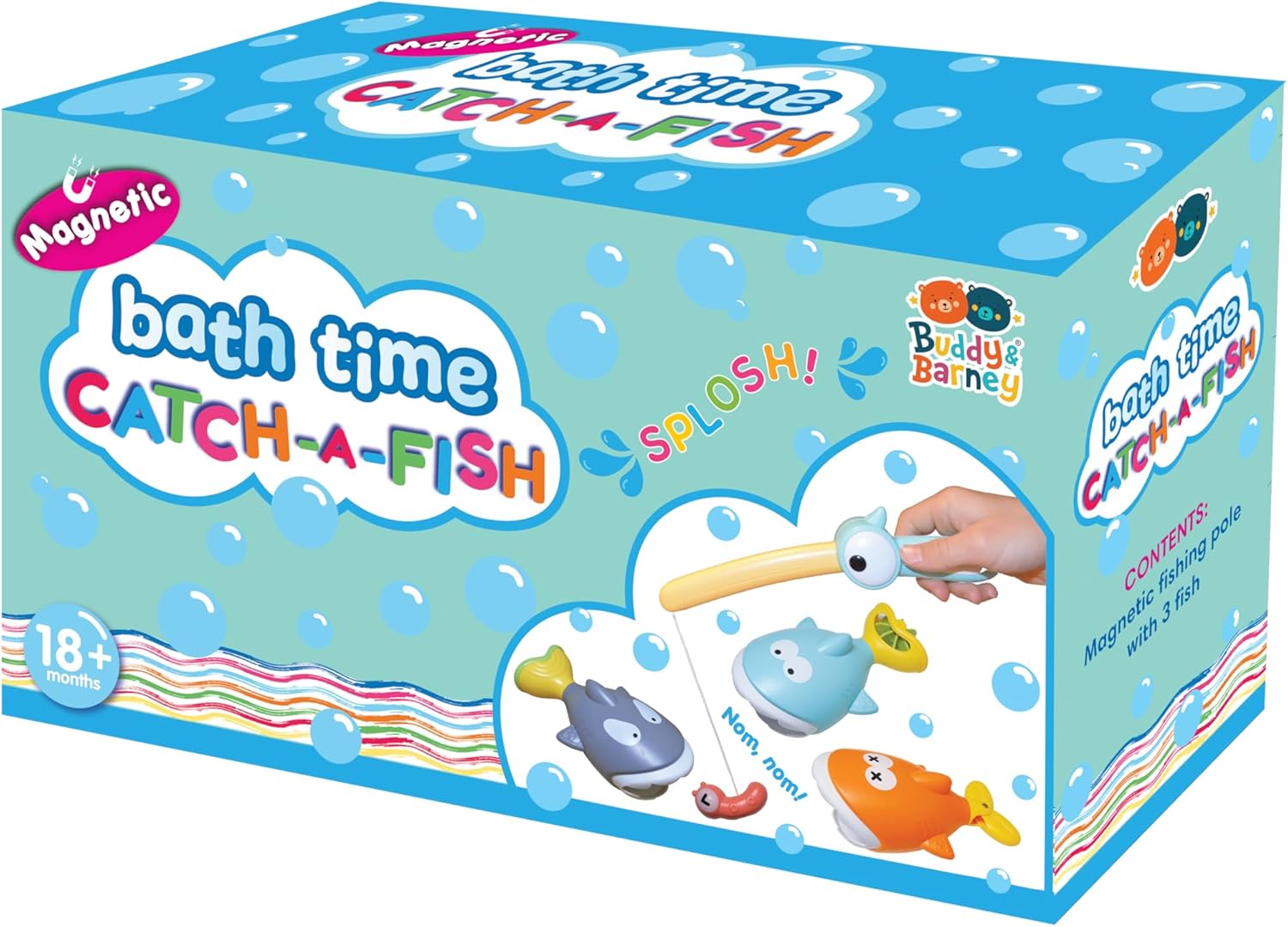 Bath Time Magnetic Fishing Set
