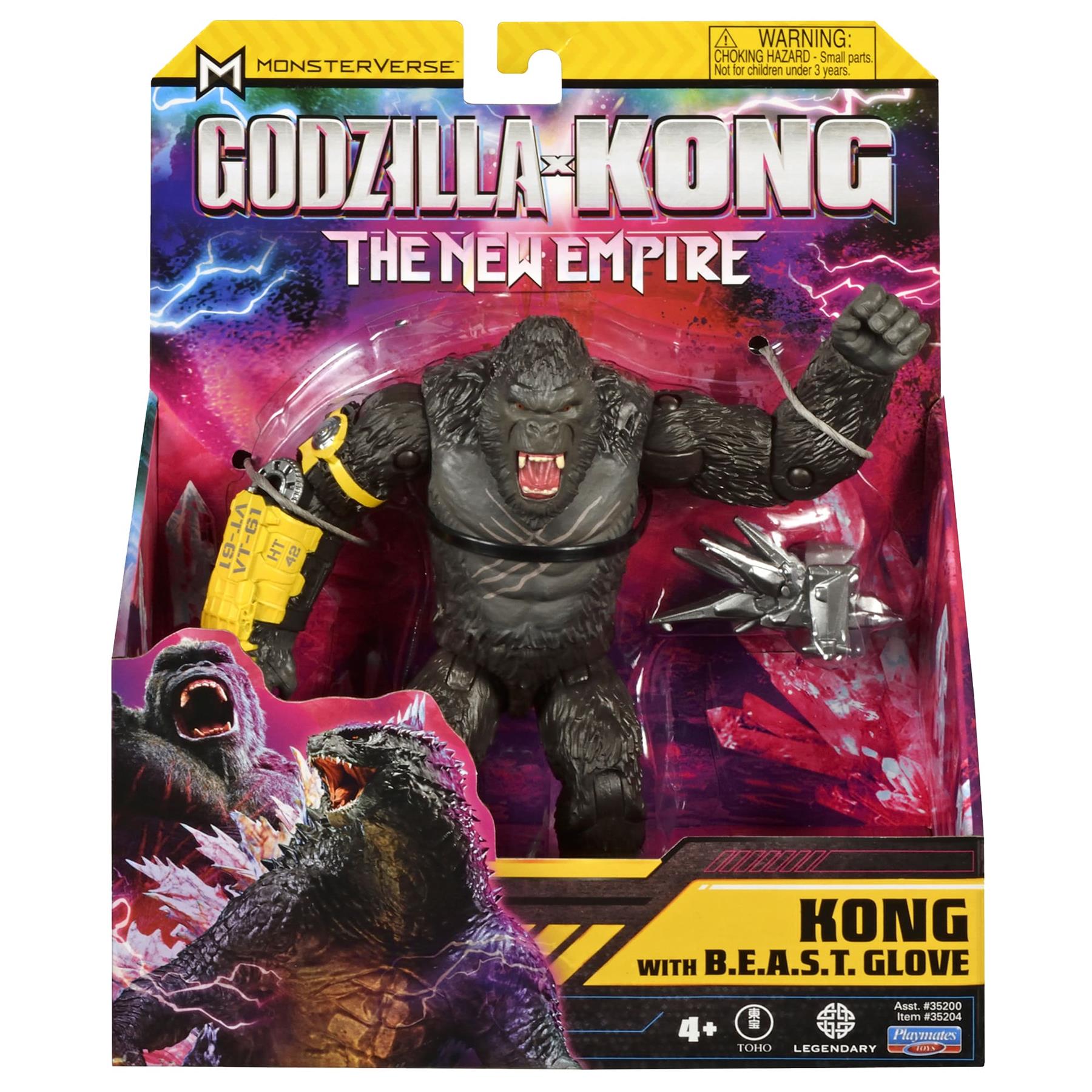 MonsterVerse Godzilla x Kong: The New Empire 6 inch Kong With Arm Brace Armour