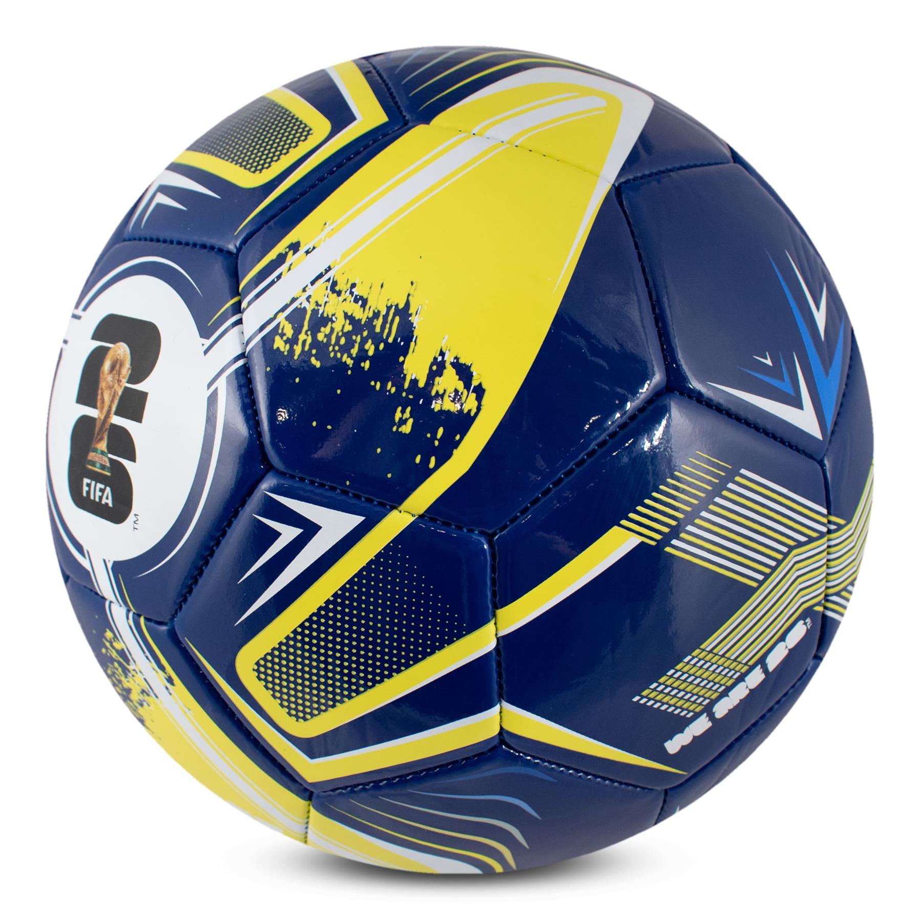 FIFA World Cup 26 Size 5 Turbine Football - Blue
