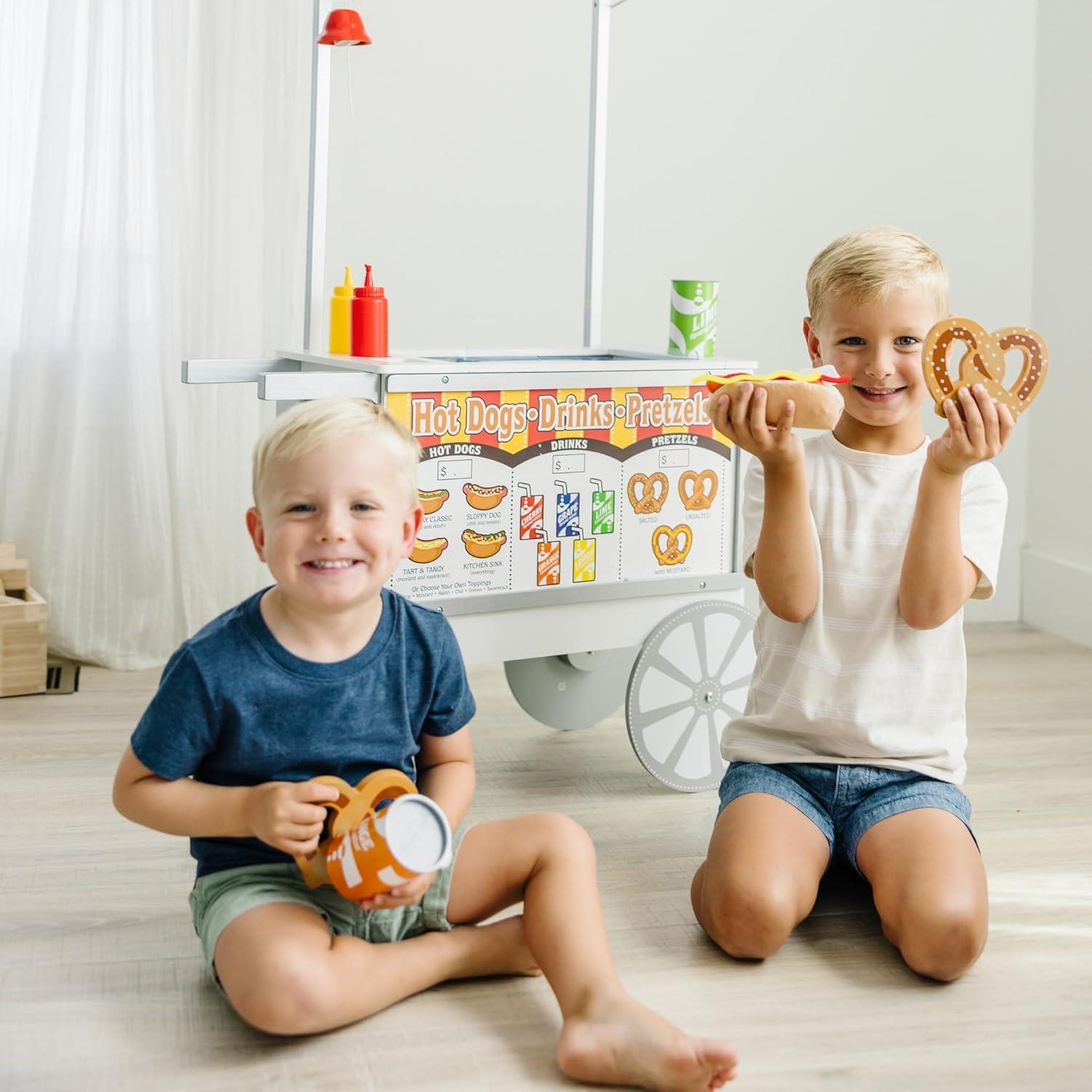 Melissa and Doug Snacks & Food Cart