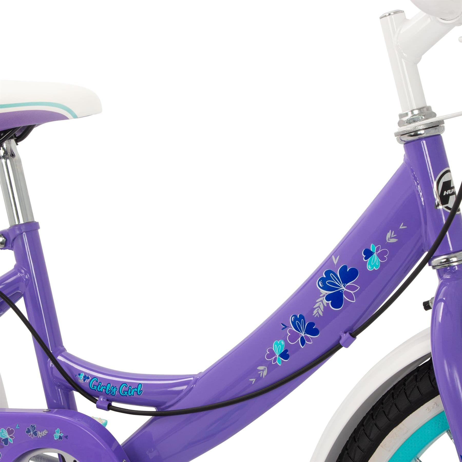 Huffy Girly Girl 20 Inch Bike - Gloss Purple