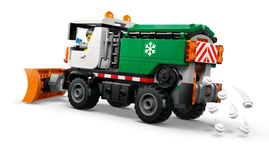 LEGO City Snowplough Truck Toy Building Set 60490