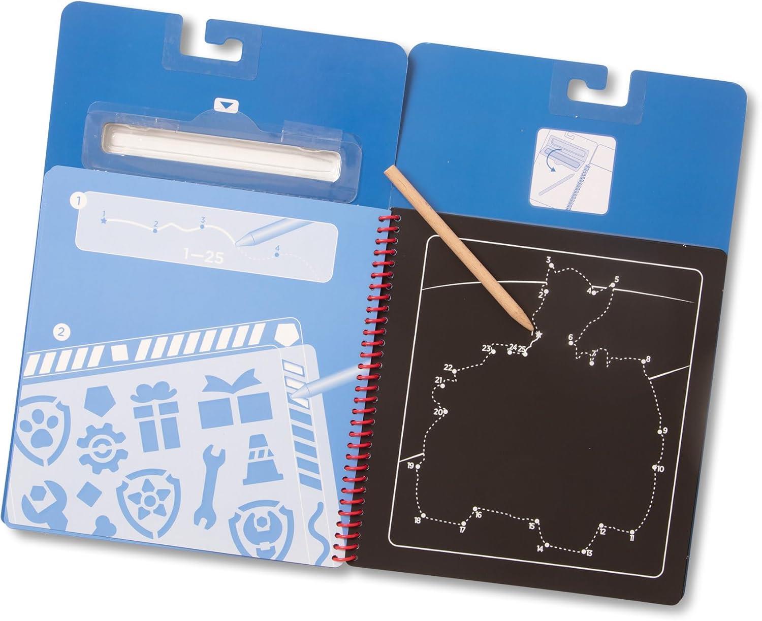 Melissa and Doug PAW Patrol Scratch Art Pad - Chase