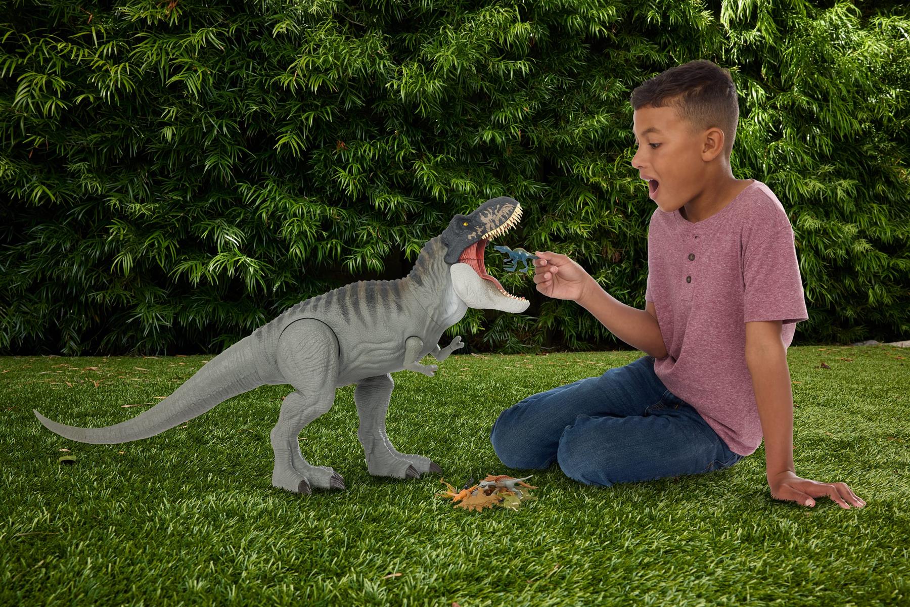 Jurassic World Rebirth Super Colossal Tyrannosaurus Rex Dinosaur Figure