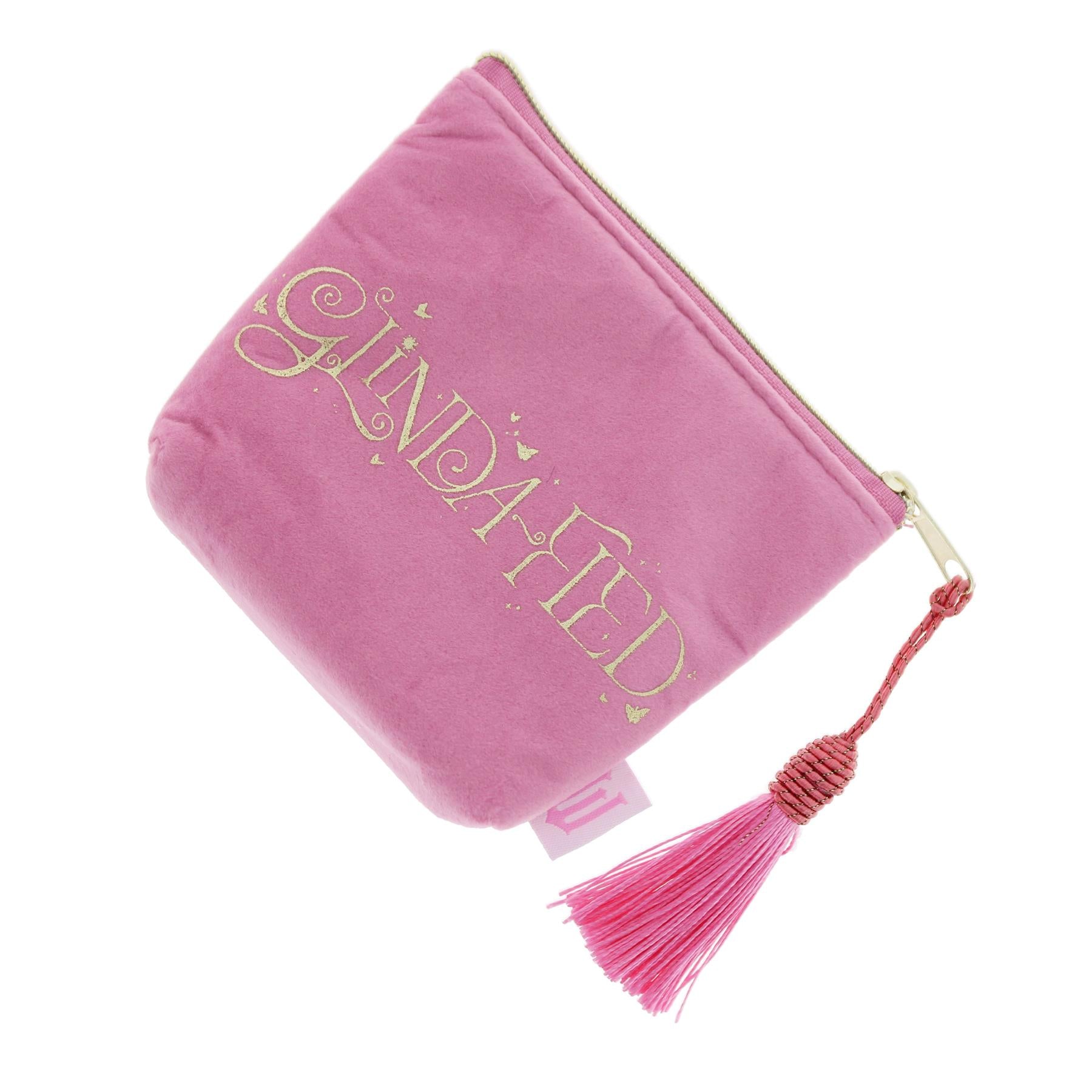 Wicked for Good Velvet Purse - Pink