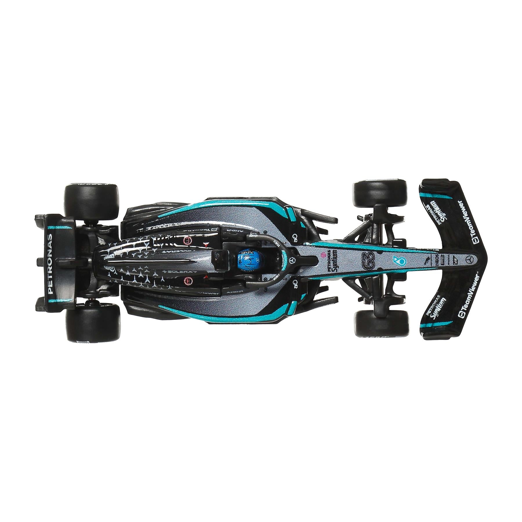 Hot Wheels 1:64 Scale Premium Die-Cast Formula 1 Mercedes-Benz – George Russell #63
