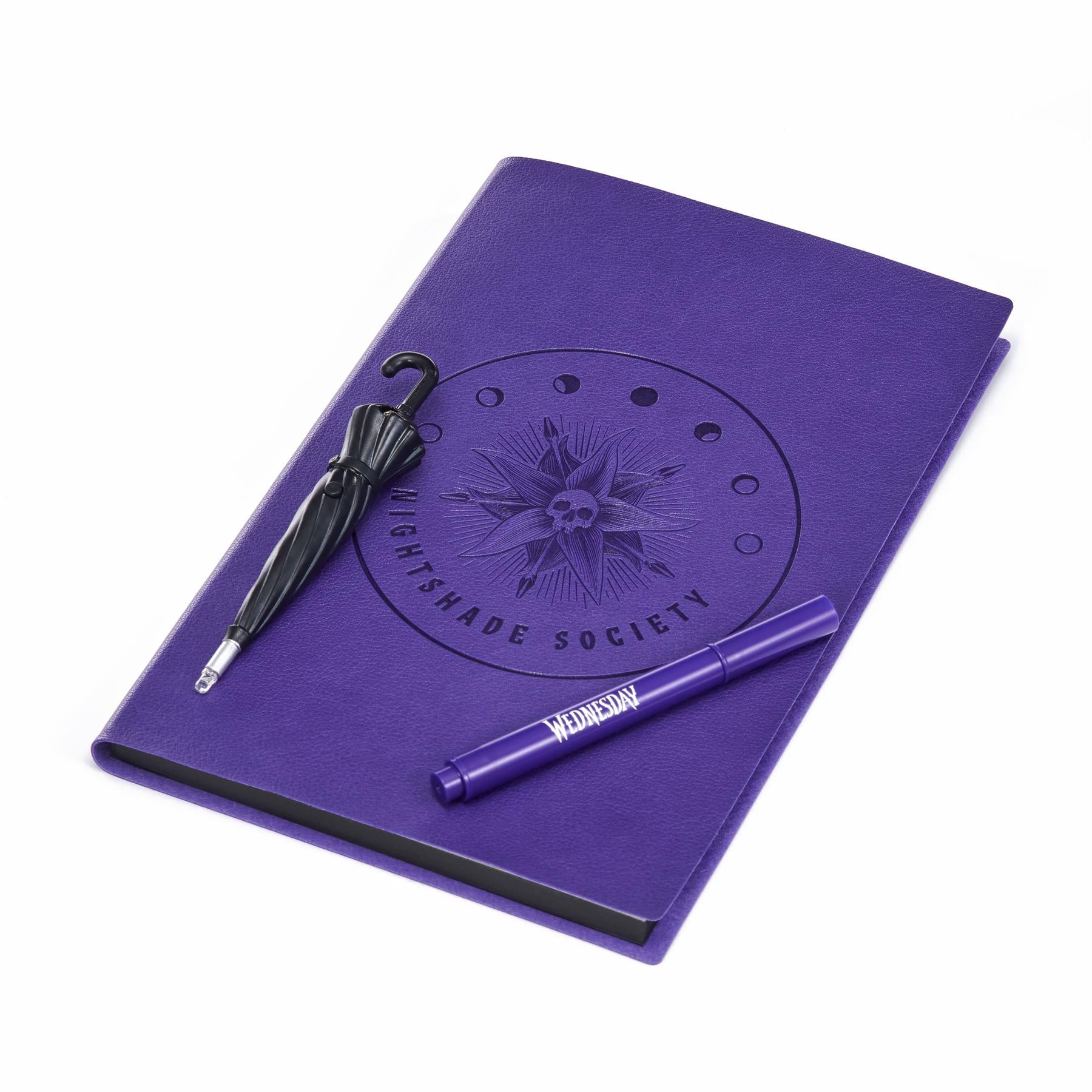 Wednesday Nightshade Society Secret Reveal Journal