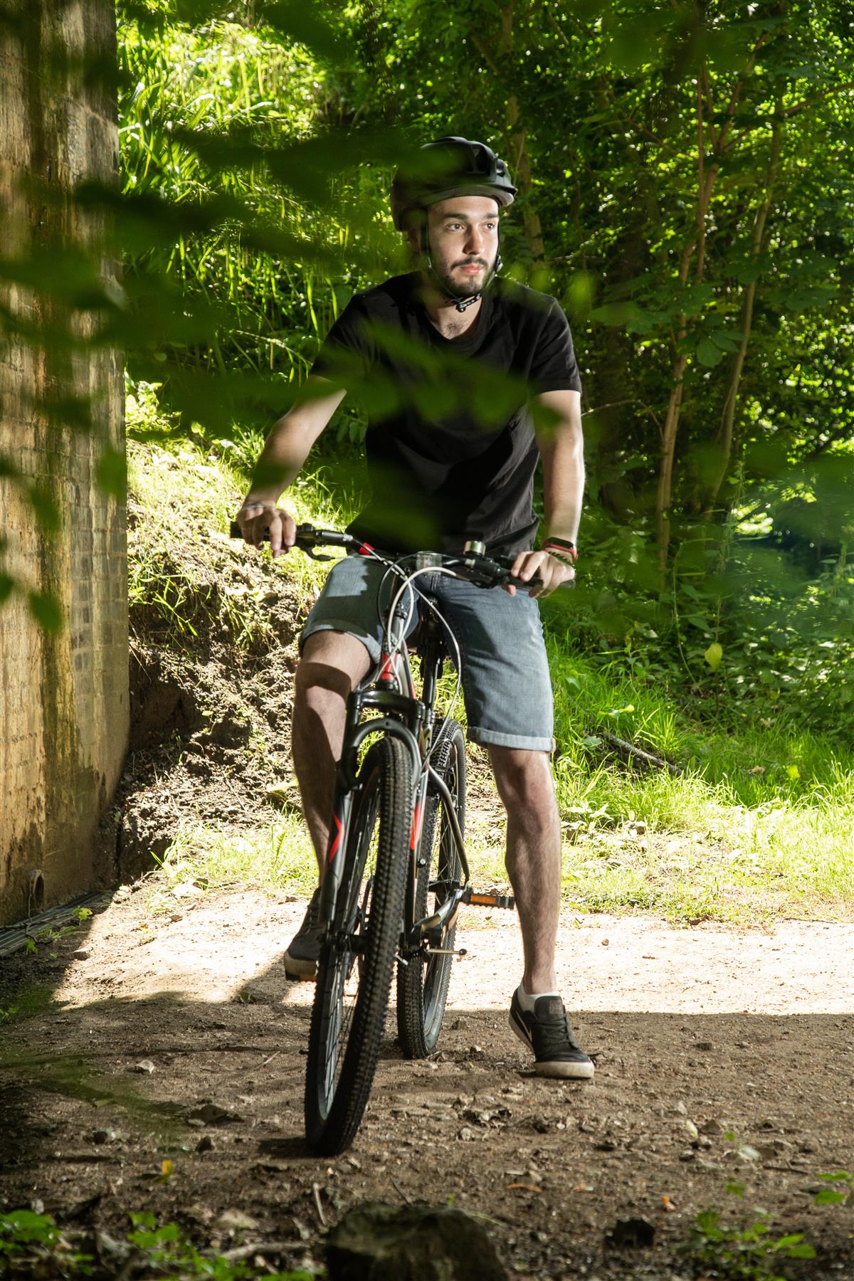 Huffy Extent 27.5 Inch Mountain Bike - Matte Black
