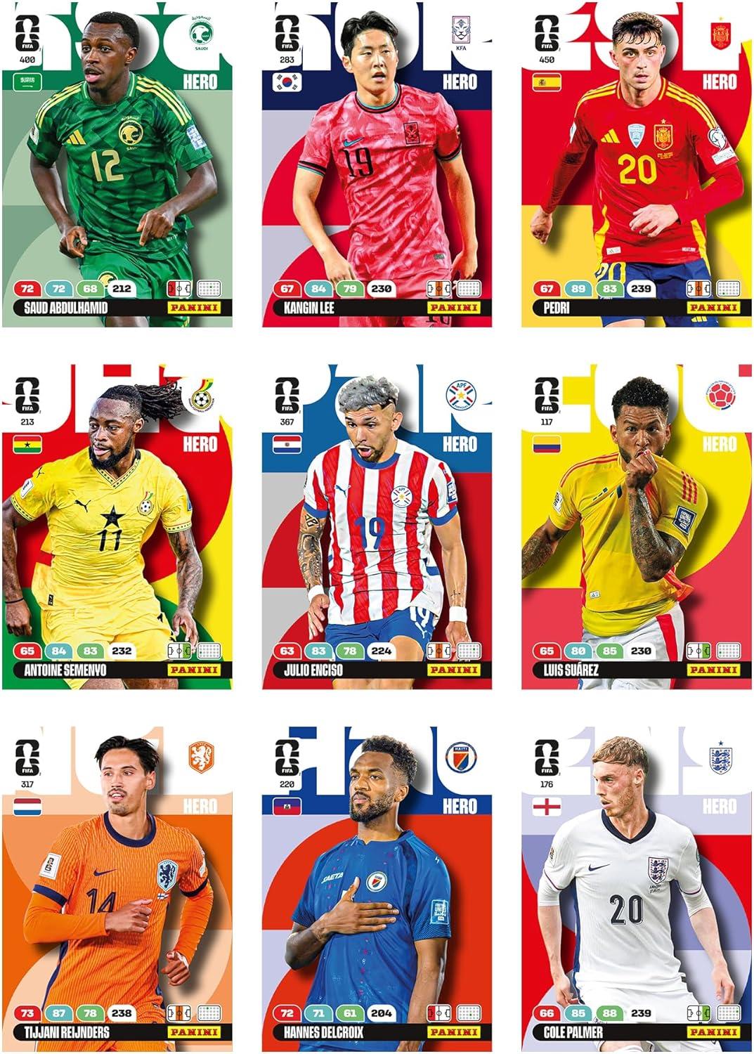 Panini FIFA World Cup 2026 XL Trading Cards - 50 Packs