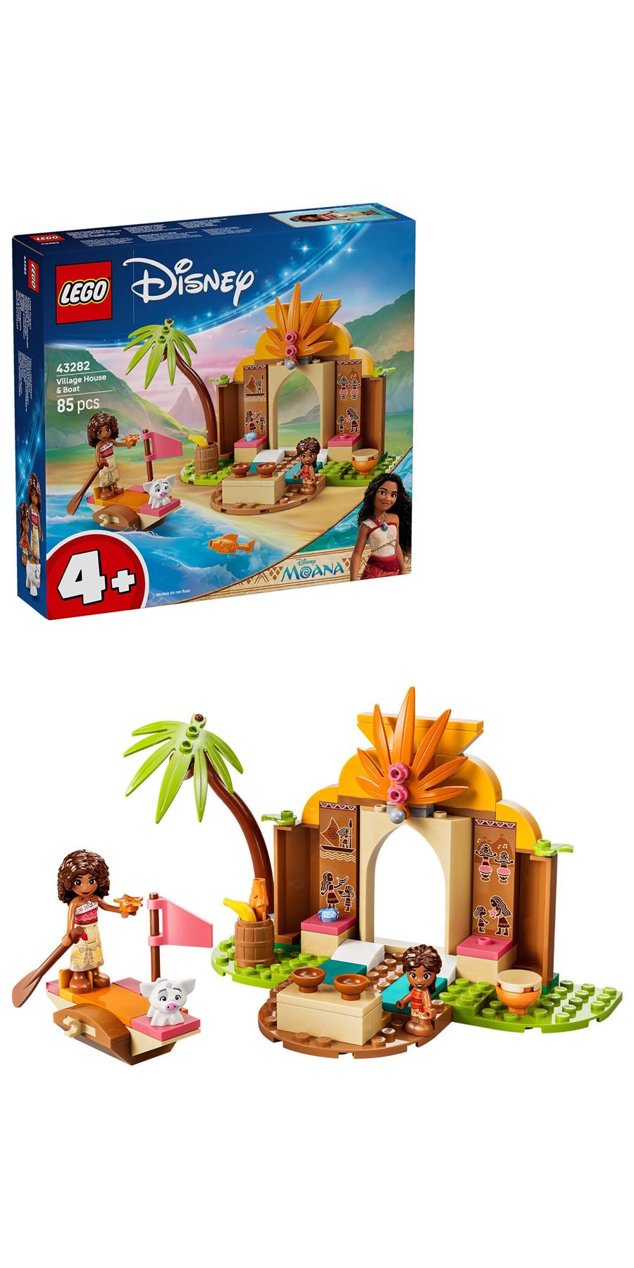 LEGO Disney Moana Village House & Boat 43282