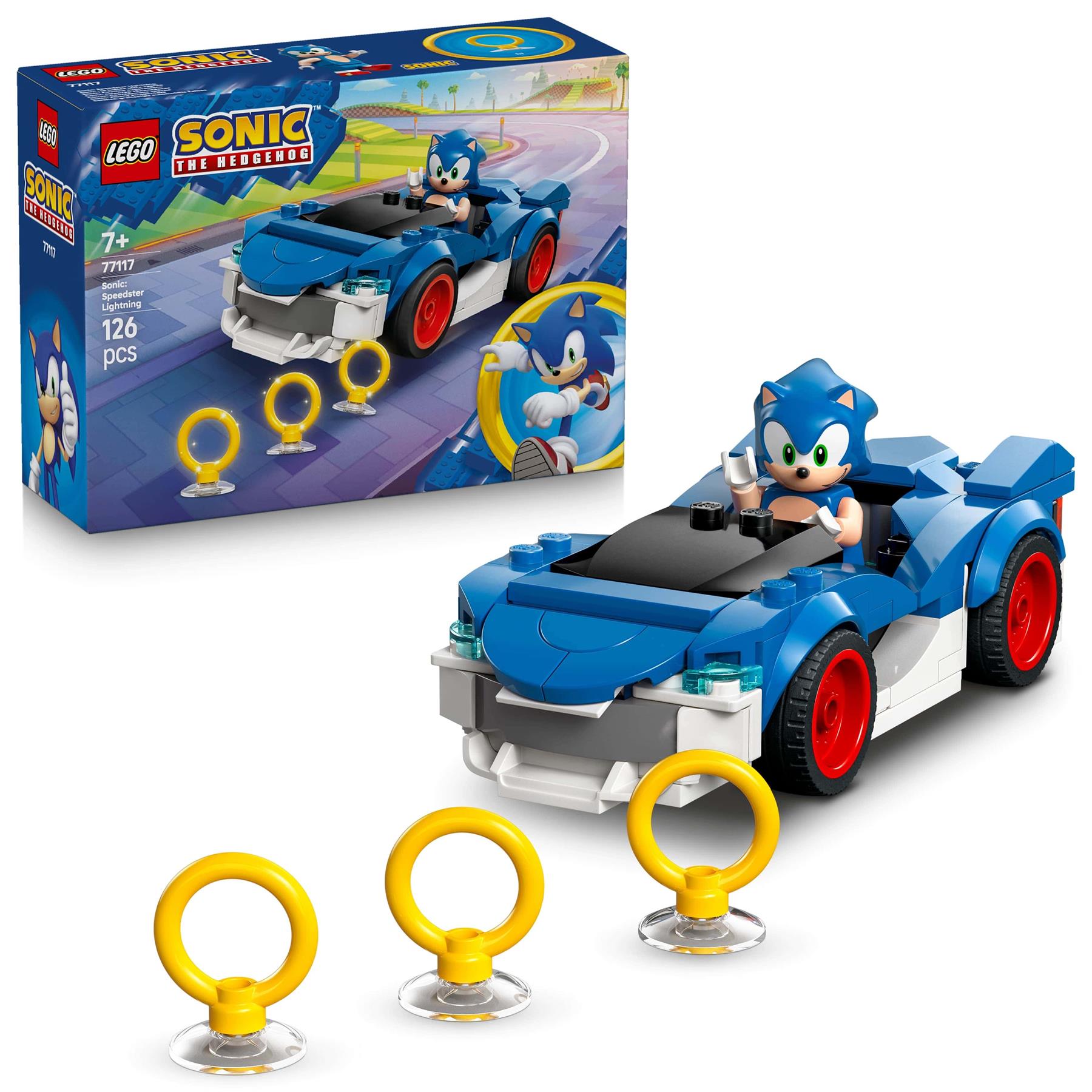 LEGO Sonic the Hedgehog Sonic: Speedster Lightning 77117