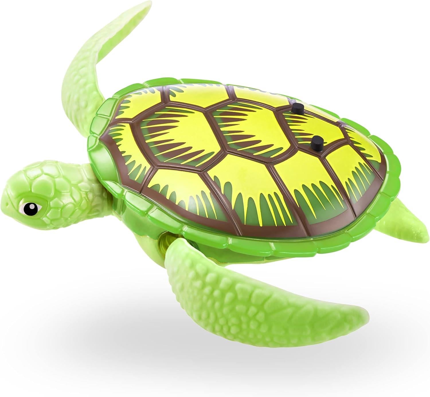 Zuru Robo Alive Turtle 2 Pack - Green & Pink