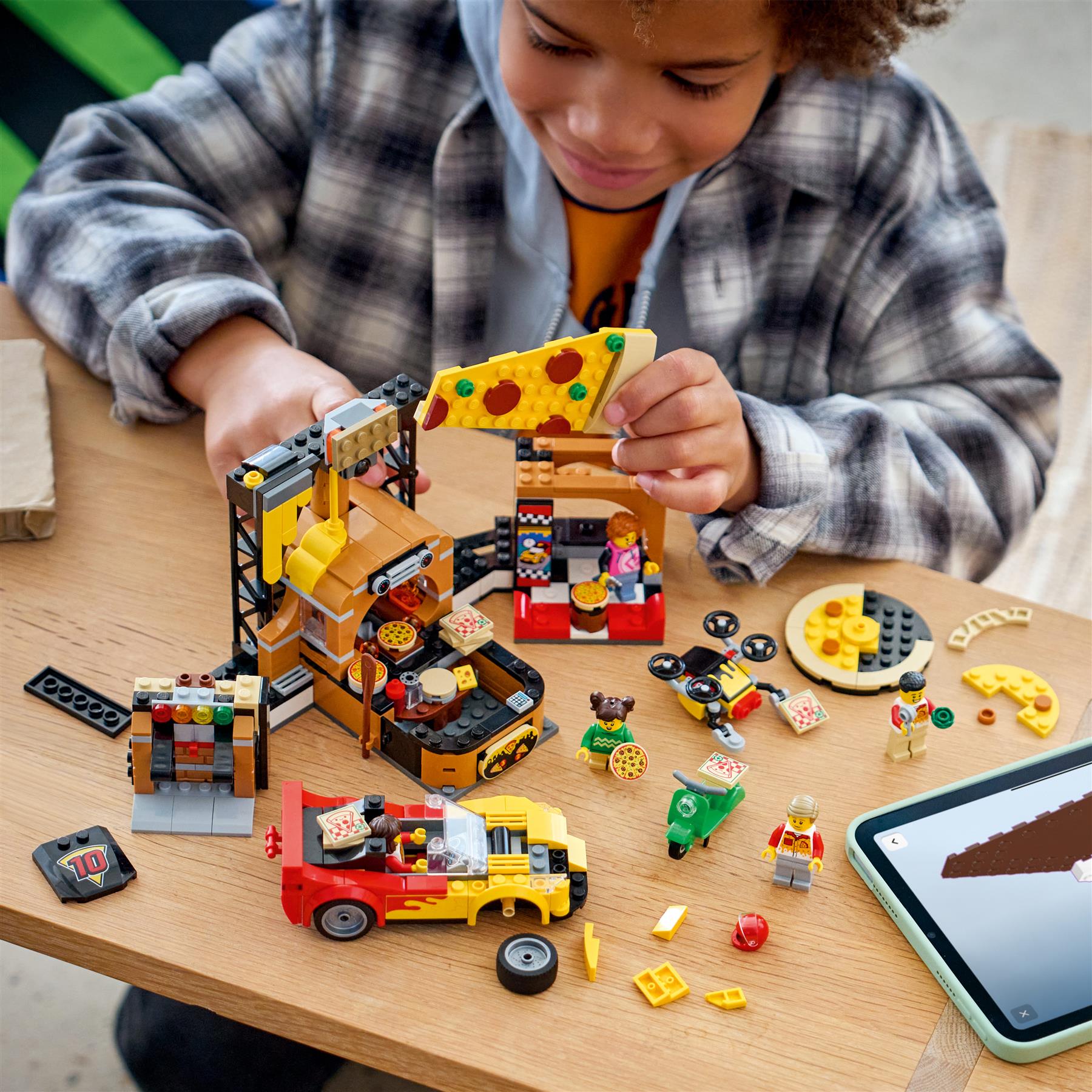 LEGO City Pizza Delivery Experience with Vehicles 60496