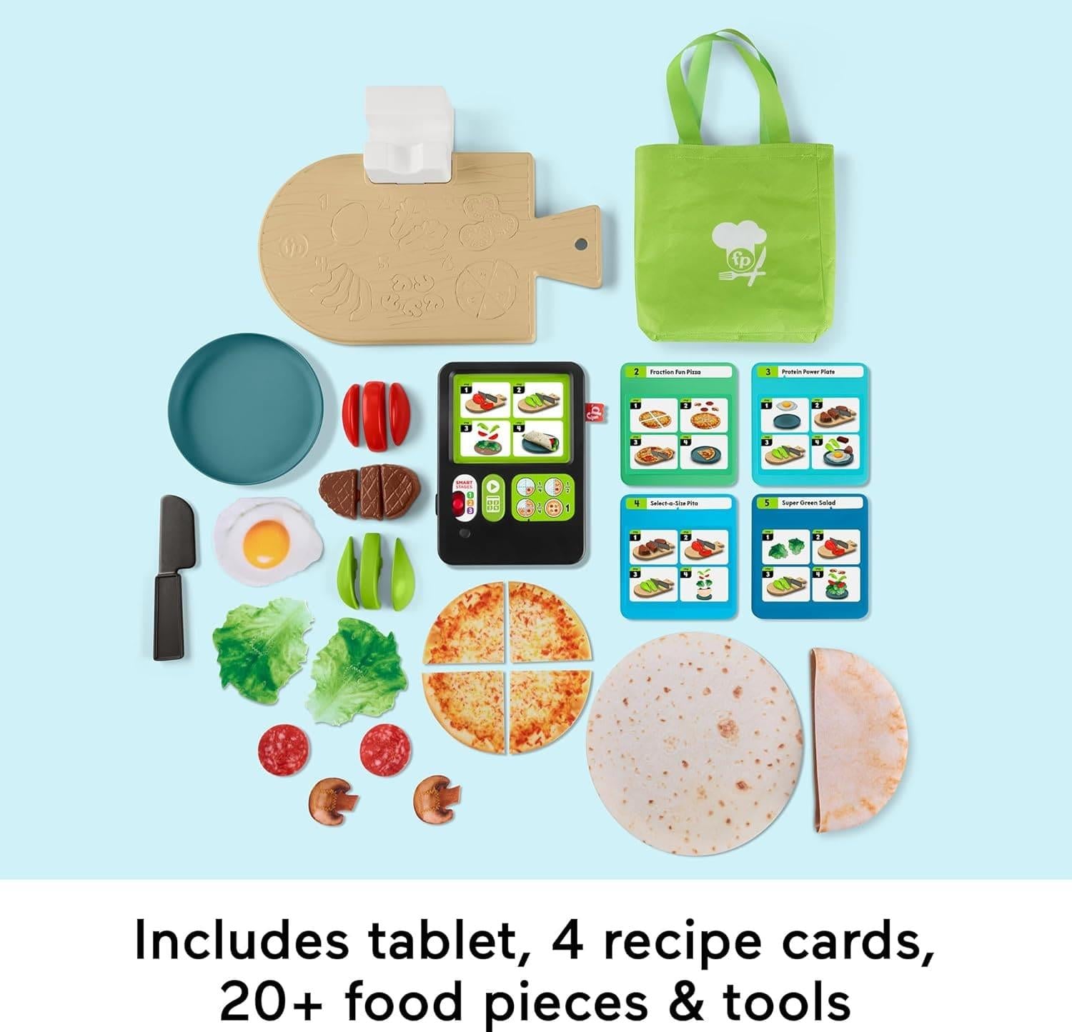 Fisher-Price Laugh and Learn 1-2-3 Follow the Recipe Meal Kit