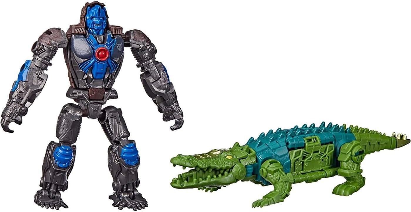 Transformers: Rise of the Beasts Beast Alliance 2-Pack Optimus Prime - Skull Cruncher