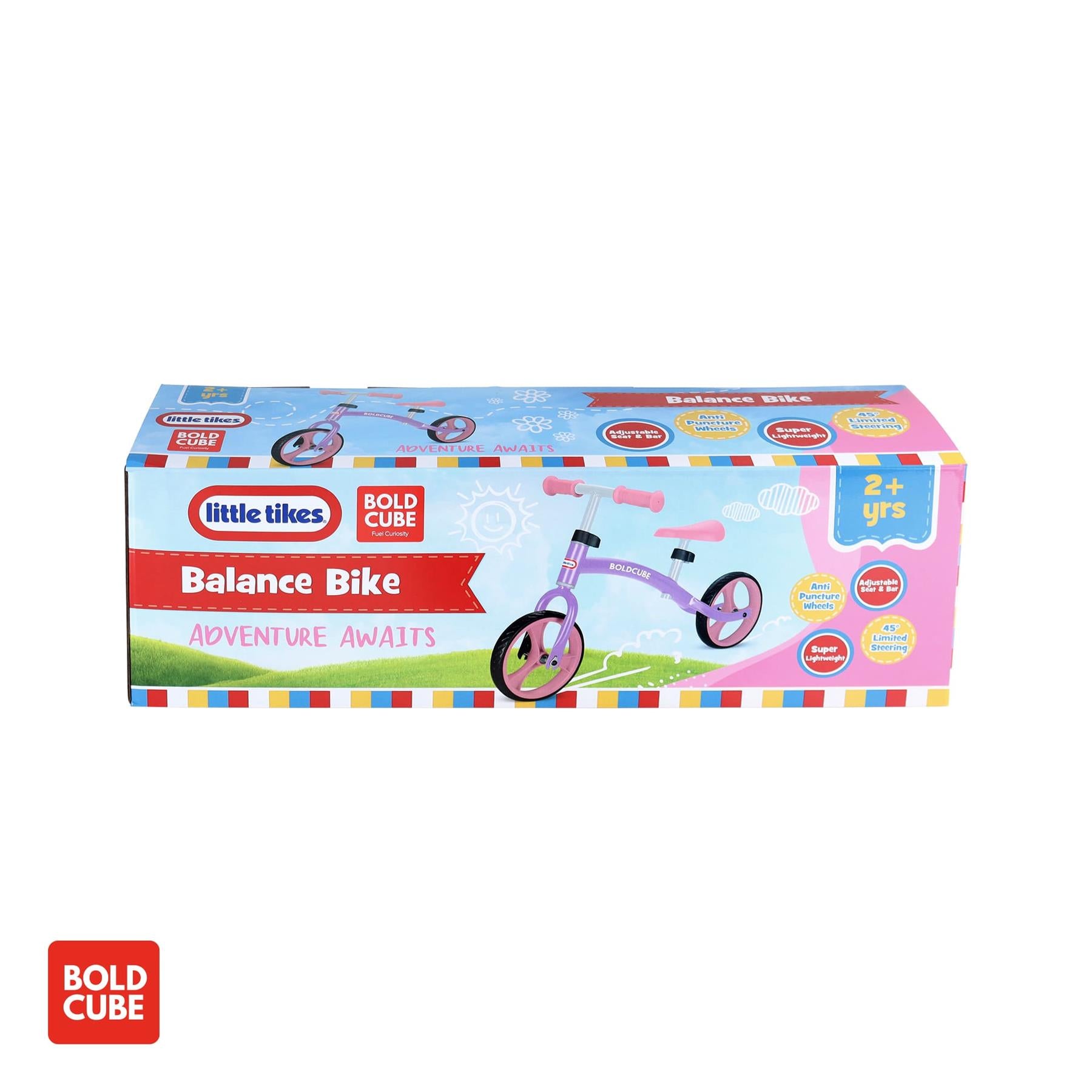 Boldcube Little Tikes - Kids Balance Bike - Pink