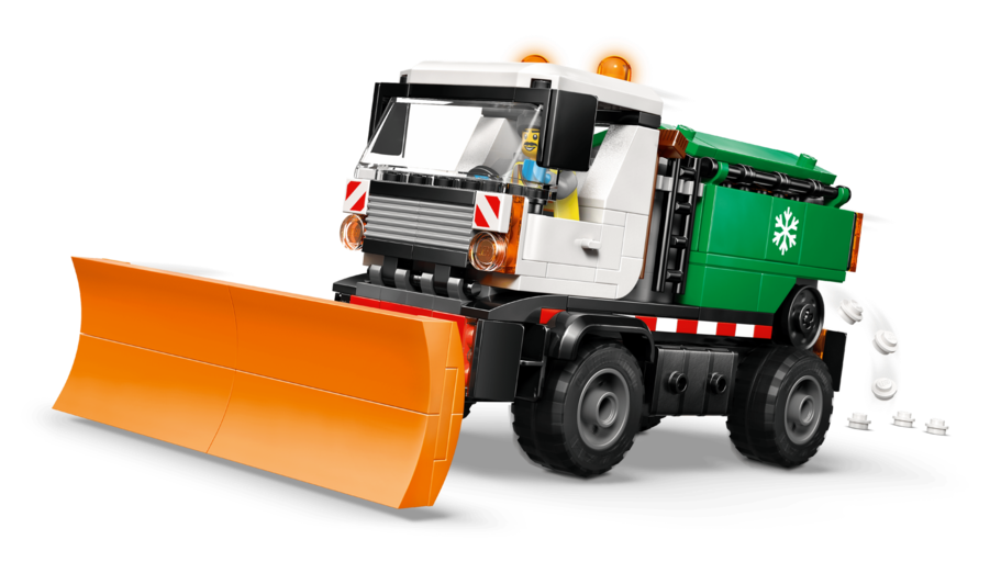 LEGO City Snowplough Truck Toy Building Set 60490
